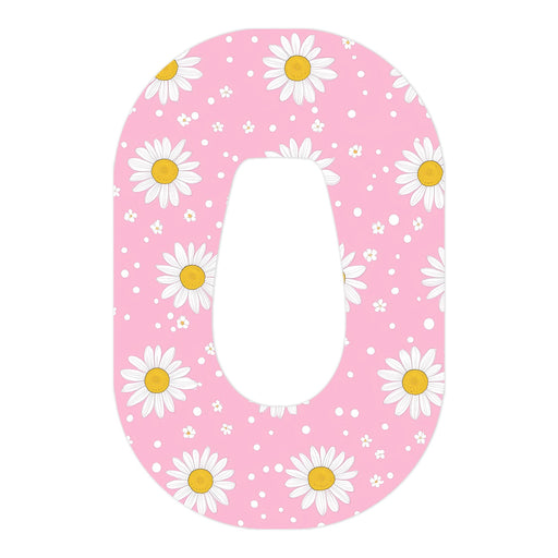 Peelz Spring Daisy Dexcom G6 Patch Tape - Pump Peelz Patch Medical Tape