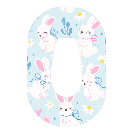 Peelz Sweet Bunnies Dexcom G6 Patch Tape - Pump Peelz Patch Medical Tape