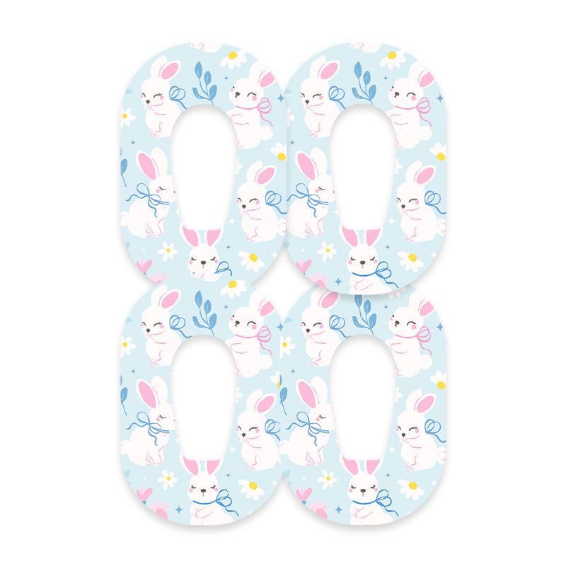 Peelz Sweet Bunnies Dexcom G6 Patch Tape - Pump Peelz Patch Medical Tape