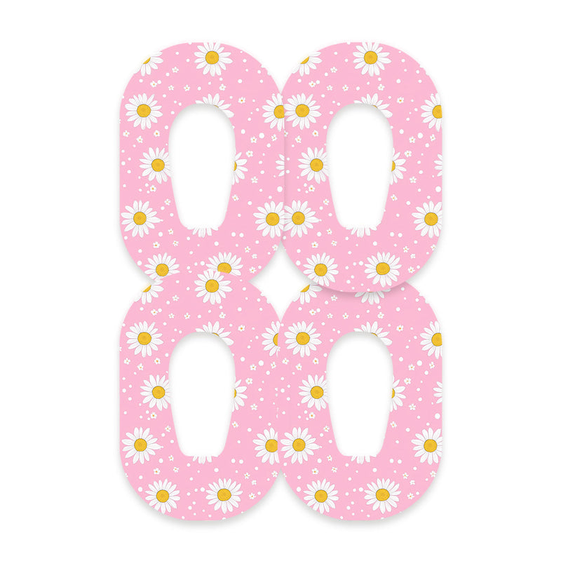 Peelz Spring Daisy Dexcom G6 Patch Tape - Pump Peelz Patch Medical Tape