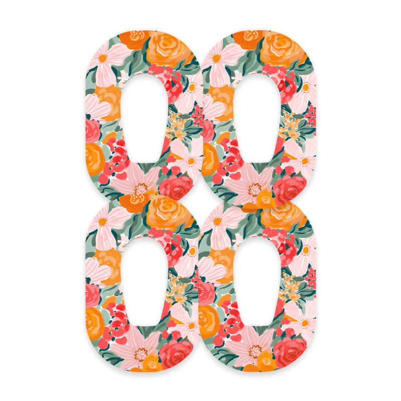 Peelz Blush Blossom Patch Tape Designed for the DEXCOM G6 Patch Medical Tape