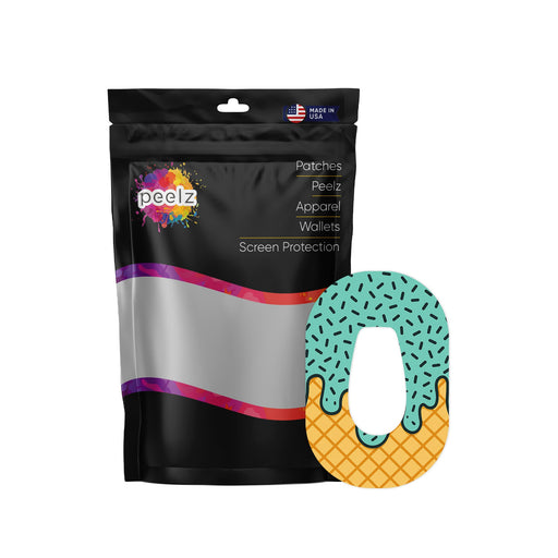 Peelz Ice Cream Social Dexcom G6 Patch Tape - Pump Peelz Patch Medical Tape