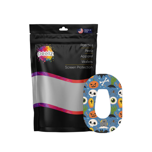 Peelz Spooky Night Dexcom G6 Patch Tape - Pump Peelz Patch Medical Tape