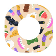 Peelz Candy Chaos Dexcom G7 and Stelo Patch Tape - Pump Peelz Patch Medical Tape