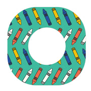 Peelz Crayon Pop Dexcom G7 and Stelo Patch Tape - Pump Peelz Patch Medical Tape