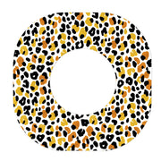 Peelz Golden Leopard Dexcom G7 and Stelo Patch Tape - Pump Peelz Patch Medical Tape