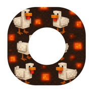 Peelz Inferno Chicken Dexcom G7 and Stelo Patch Tape - Pump Peelz Patch Medical Tape