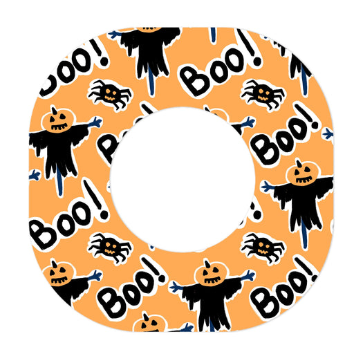 Peelz Pumpkin Boo Dexcom G7 and Stelo Patch Tape - Pump Peelz Patch Medical Tape