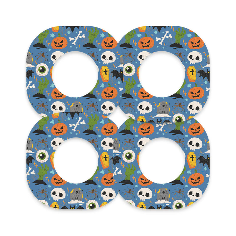 Peelz Spooky Night Dexcom G7 and Stelo Patch Tape - Pump Peelz Patch Medical Tape