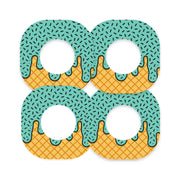 Peelz Ice Cream Social Dexcom G7 and Stelo Patch Tape - Pump Peelz Patch Medical Tape