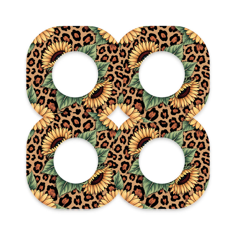 Peelz Wild Sunflower Dexcom G7 and Stelo Patch Tape - Pump Peelz Patch Medical Tape