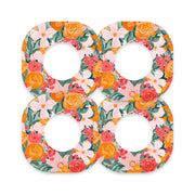 Peelz Blush Blossom Dexcom G7 and Stelo Patch Tape - Pump Peelz Patch Medical Tape