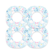 Peelz Sweet Bunnies Dexcom G7 and Stelo Patch Tape - Pump Peelz Patch Medical Tape