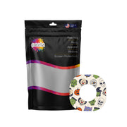 Peelz Monster Mash Dexcom G7 and Stelo Patch Tape - Pump Peelz Patch Medical Tape