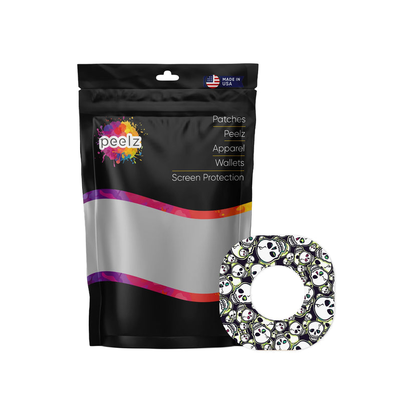 Peelz Bone Glow Dexcom G7 and Stelo Patch Tape - Pump Peelz Patch Medical Tape