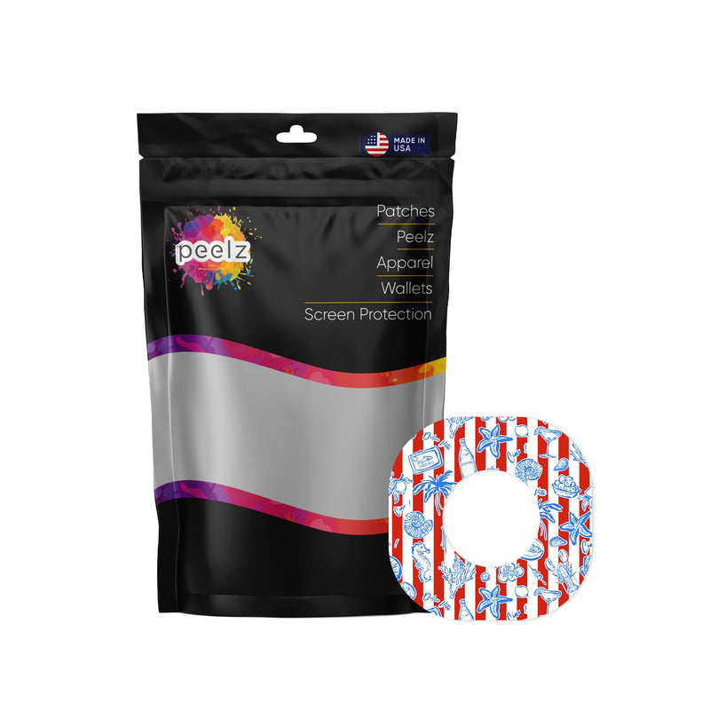 Peelz Spritz Parade Dexcom G7 and Stelo Patch Tape - Pump Peelz Patch Medical Tape