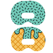 Peelz Ice Cream Social Medtronic Guardian Connect Patch Tape - Pump Peelz Patch Medical Tape