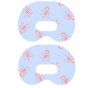 Peelz Candy Cane Lane Medtronic Guardian Connect Patch Tape - Pump Peelz Patch Medical Tape
