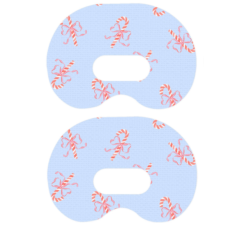Peelz Candy Cane Lane Medtronic Guardian Connect Patch Tape - Pump Peelz Patch Medical Tape