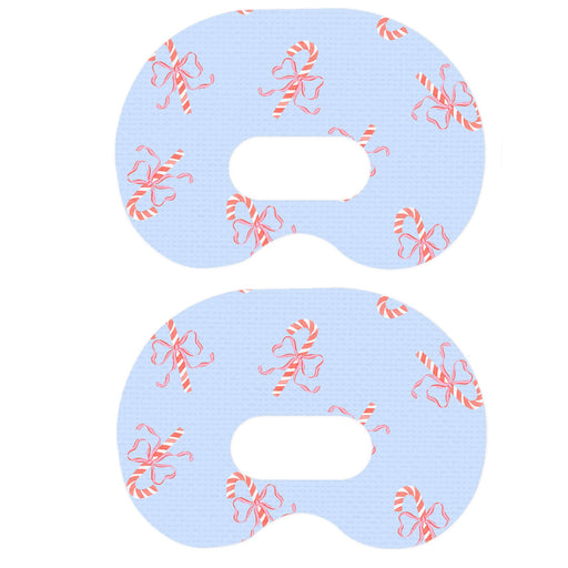 Peelz Candy Cane Lane Medtronic Guardian Connect Patch Tape - Pump Peelz Patch Medical Tape