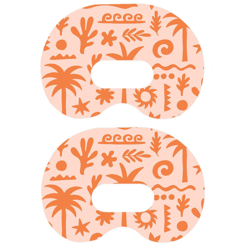 Peelz Terracotta Tides Medtronic Guardian Connect Patch Tape - Pump Peelz Patch Medical Tape