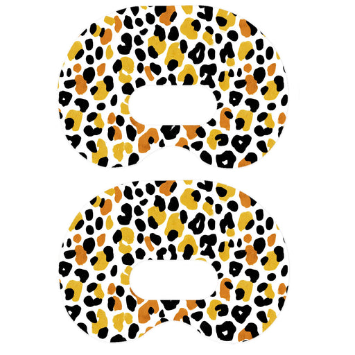 Peelz Golden Leopard Medtronic Guardian Connect Patch Tape - Pump Peelz Patch Medical Tape