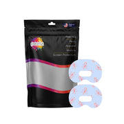 Peelz Candy Cane Lane Medtronic Guardian Connect Patch Tape - Pump Peelz Patch Medical Tape