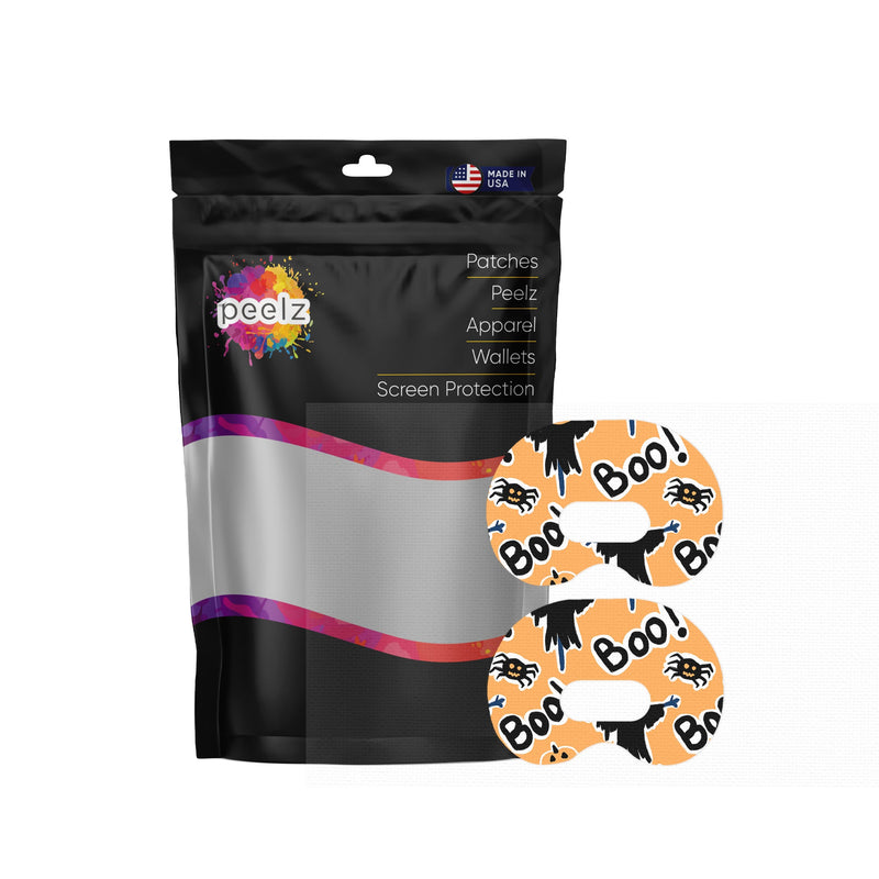Peelz Pumpkin Boo Medtronic Guardian Connect Patch Tape - Pump Peelz Patch Medical Tape