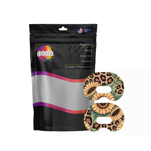Peelz Wild Sunflower Medtronic Guardian Connect Patch Tape - Pump Peelz Patch Medical Tape
