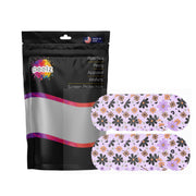 Peelz Batty Blooms Medtronic Guardian Connect Patch Tape - Pump Peelz Patch Medical Tape