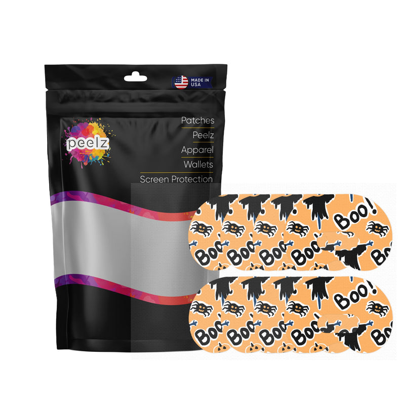 Peelz Pumpkin Boo Medtronic Guardian Connect Patch Tape - Pump Peelz Patch Medical Tape