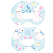 Peelz Sweet Bunnies Medtronic Guardian Connect Patch Tape - Pump Peelz Patch Medical Tape