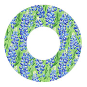 Peelz Blue Blooms Freestyle Libre 2 Patch Tape - Pump Peelz Patch Medical Tape