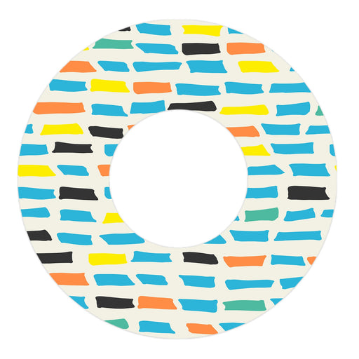 Peelz Colorful Sticks Freestyle Libre 2 Patch Tape - Pump Peelz Patch Medical Tape