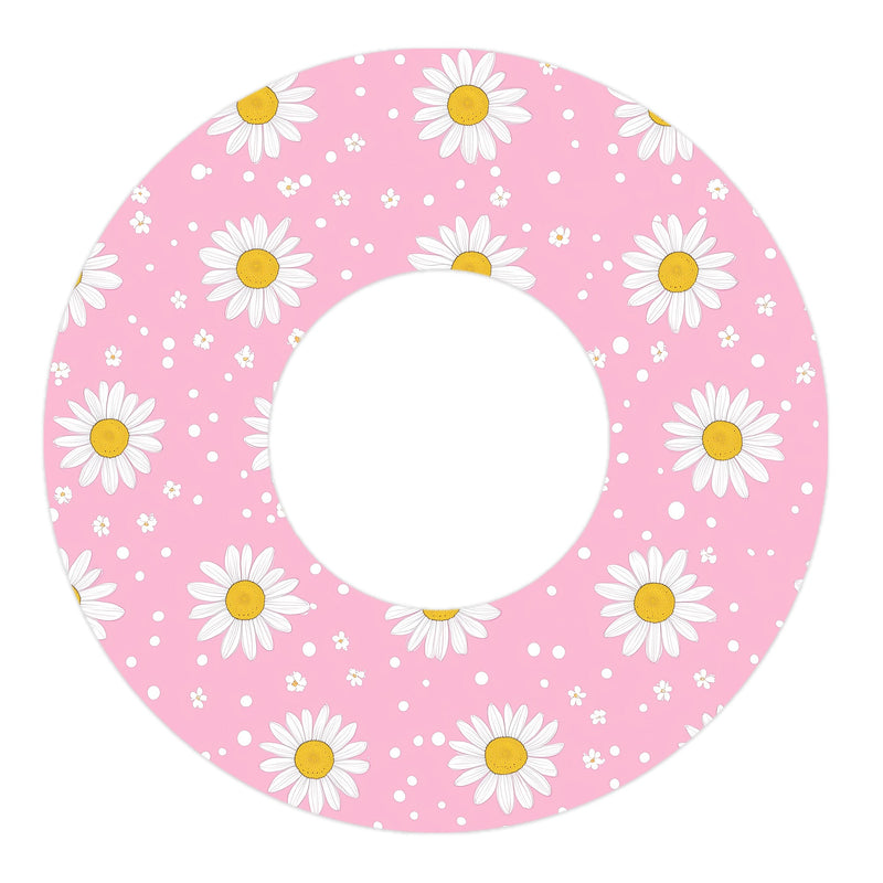 Peelz Spring Daisy Freestyle Libre 2 Patch Tape - Pump Peelz Patch Medical Tape