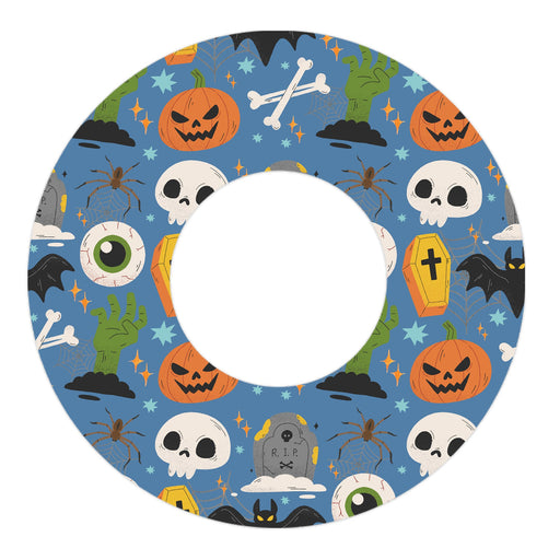 Peelz Spooky Night Freestyle Libre 2 Patch Tape - Pump Peelz Patch Medical Tape