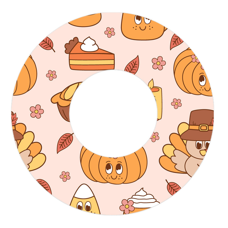 Peelz Cozy Harvest Freestyle Libre 2 Patch Tape - Pump Peelz Patch Medical Tape