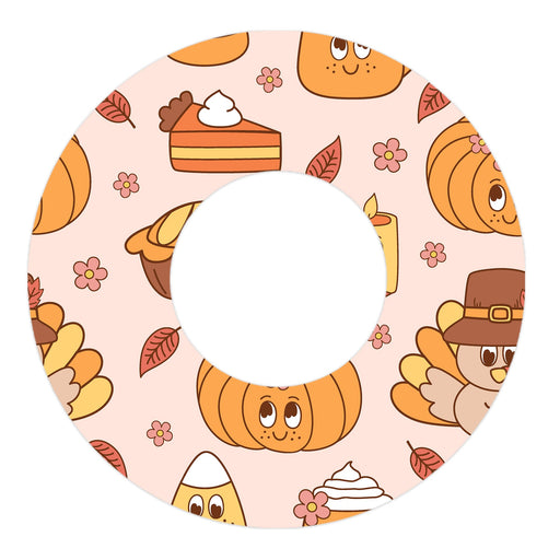Peelz Cozy Harvest Freestyle Libre 2 Patch Tape - Pump Peelz Patch Medical Tape