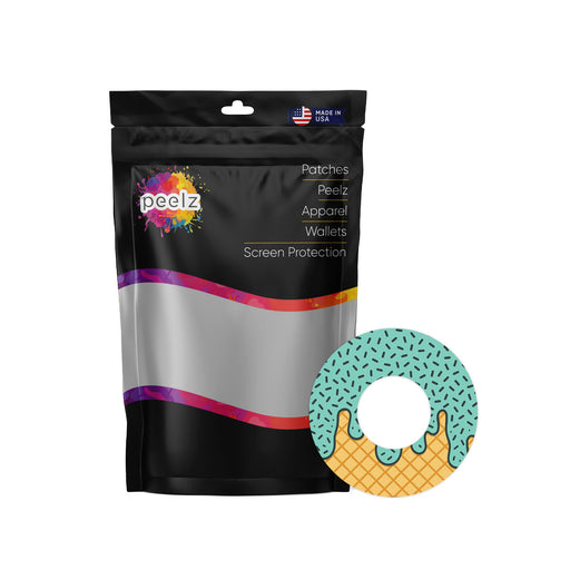 Peelz Ice Cream Social Freestyle Libre 2 Patch Tape - Pump Peelz Patch Medical Tape