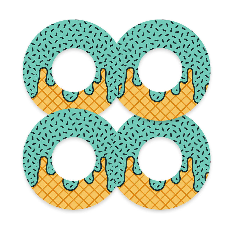 Peelz Ice Cream Social Freestyle Libre 2 Patch Tape - Pump Peelz Patch Medical Tape