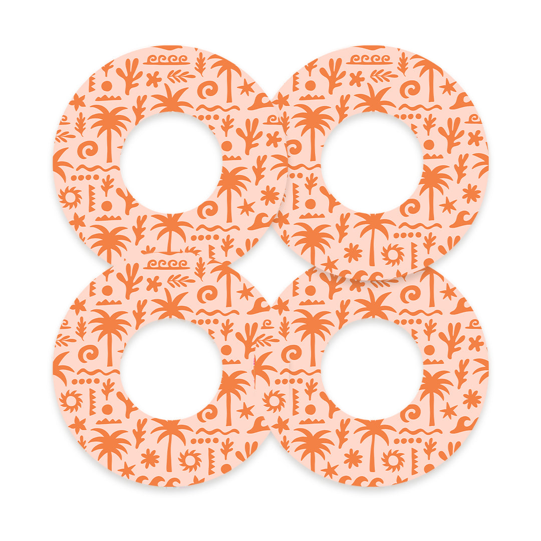 Terracotta Tides Freestyle Libre 2 Patch Tape - Pump Peelz — Pasteur ...
