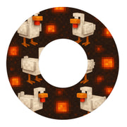 Peelz Inferno Chicken Freestyle Libre 2 Patch Tape - Pump Peelz Patch Medical Tape