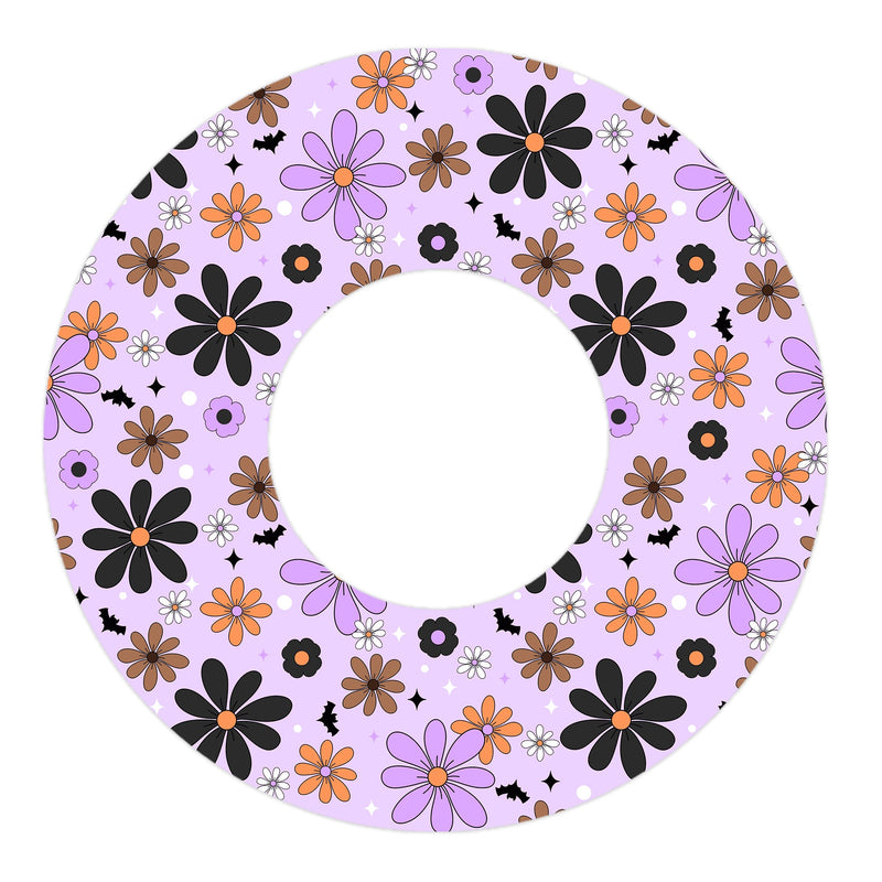 Peelz Batty Blooms Freestyle Libre 2 Patch Tape - Pump Peelz Patch Medical Tape