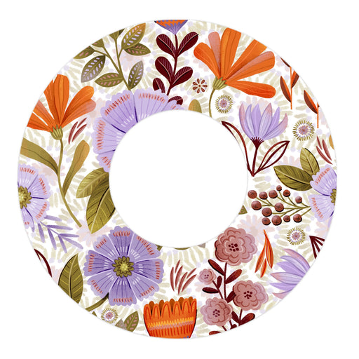 Peelz Autumn Meadow Freestyle Libre 2 Patch Tape - Pump Peelz Patch Medical Tape