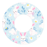 Peelz Sweet Bunnies Freestyle Libre 2 Patch Tape - Pump Peelz Patch Medical Tape