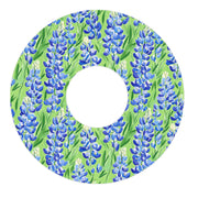 Peelz Blue Blooms Patch Tape Designed for the FreeStyle Libre 3 Plus & Lingo Patch Medical Tape