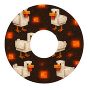 Peelz Inferno Chicken FreeStyle Libre 3 Plus & Lingo  Patch Tape - Pump Peelz Patch Medical Tape