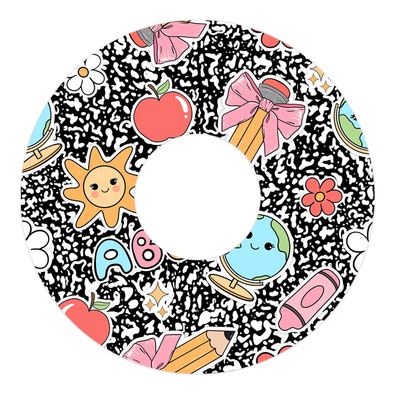 Peelz Cute Class FreeStyle Libre 3 Plus & Lingo  Patch Tape - Pump Peelz Patch Medical Tape