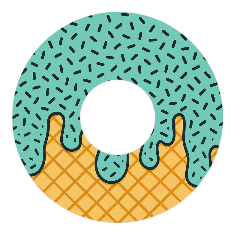 Peelz Ice Cream Social FreeStyle Libre 3 Plus & Lingo  Patch Tape - Pump Peelz Patch Medical Tape
