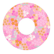 Peelz Pink Petals FreeStyle Libre 3 Plus & Lingo  Patch Tape - Pump Peelz Patch Medical Tape